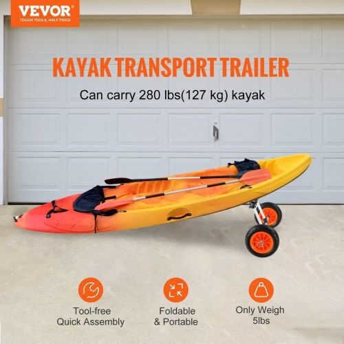 Vevor C280LBS10INCHASOUV0 Τρέιλερ Μεταφοράς για Κανό & Kayak