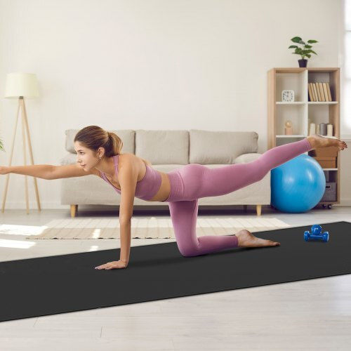 Vevor Στρώμα Γυμναστικής Pilates Μαύρο (365.76x182.88cm)