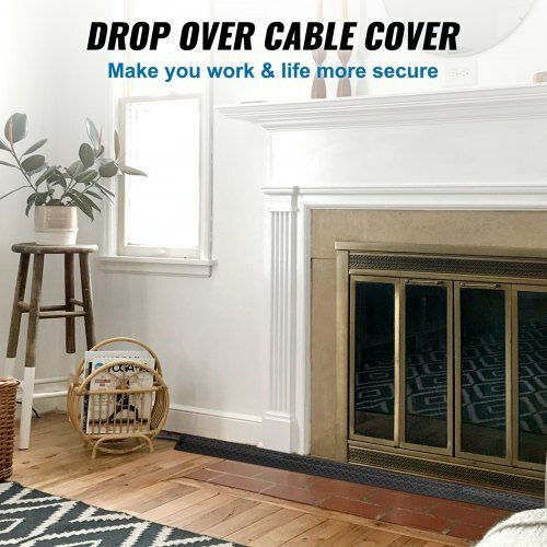 Vevor Kabelschutzgitter Schwarz XKCDLBHQRSXXJYDBDV0 3 Stück