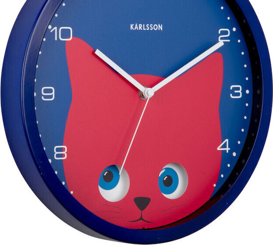 Karlsson Kids Metal Wall Clock 30.8cm