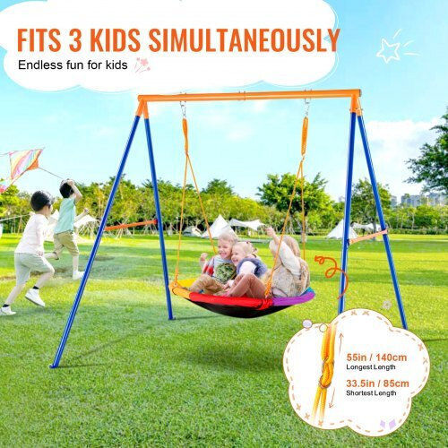 Vevor Metal Hanging Swing 101.6x101.6x101.6cm