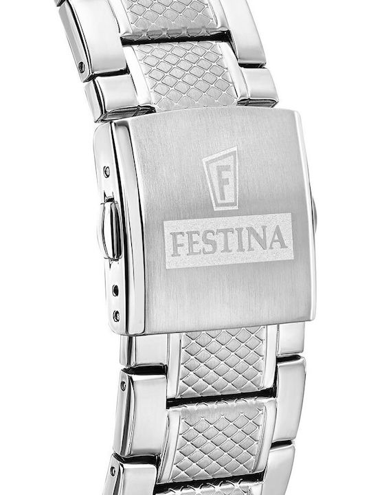 Festina Uhr Batterie mit Metallarmband