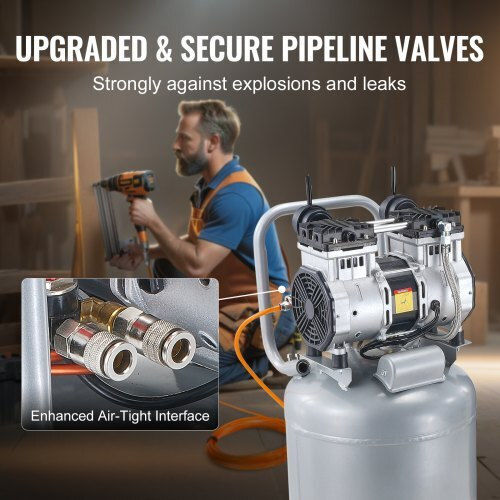 Vevor Cu o singură fază Compresor de aer 63dB cu Putere 2hp 13JLLSKYJ20H1YVPNV2