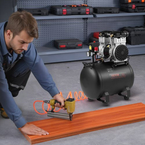 Vevor Κομπρεσέρ Αέρος 78dB με Ισχύ 2hp και Αεροφυλάκιο 10lt