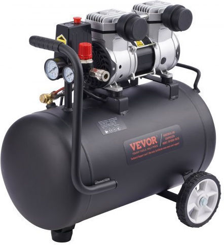 Vevor Air Compressors 80dB with Power 1hp and Airtank 8lt WYWSKYJ30L75E7TAMV2