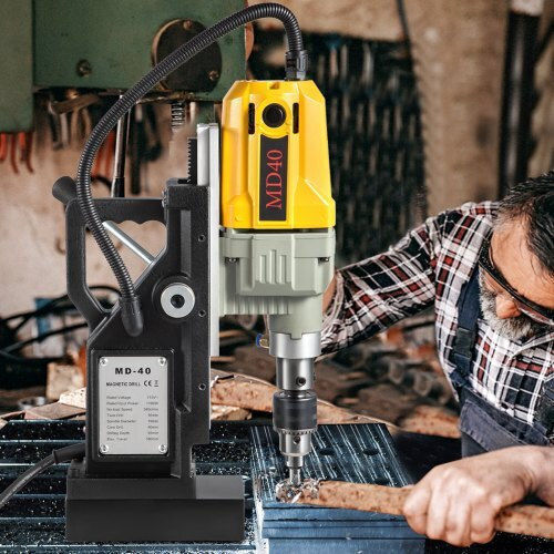 Vevor Μαγνητικό Δράπανο JBLJC6PCS220V9XA9V2 με Ισχύ 1.1kW