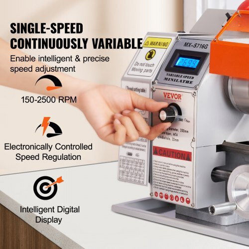 Vevor Mini mașină de strung BZDMNJSCCSFWSEYI0V2 cu Putere 800Watt