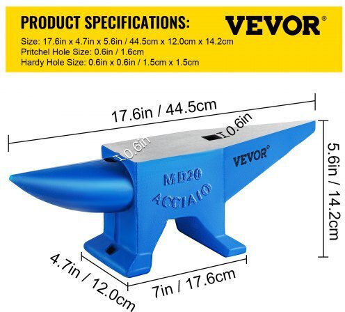 Vevor Αμόνι GZ20KGGZ000000001V0