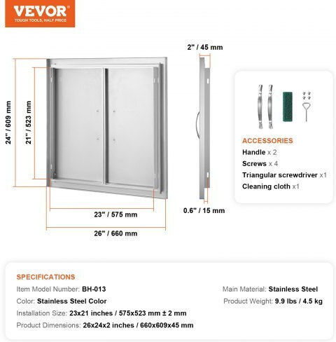 Vevor Commercial Cooking Equipment Part