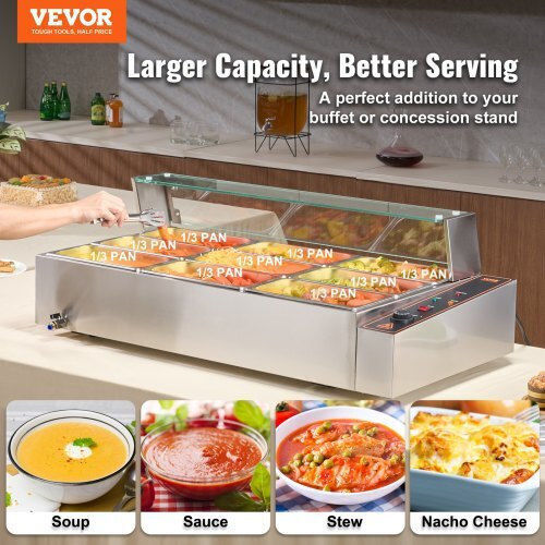 Vevor Индустриален Електрически Аеротерм 1.5кВт