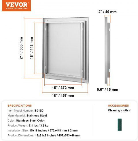 Vevor Commercial Cooking Equipment Part