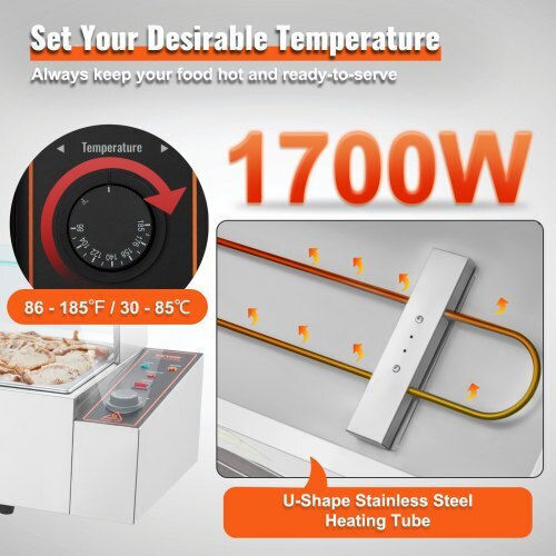 Vevor Industrial Electric Air Heater 1.7kW