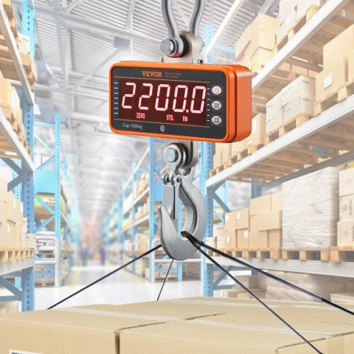 Vevor Balanță Comercială Suspendată cu Capacitate de Cântărire 1000kg și Subdiviziune 200gr