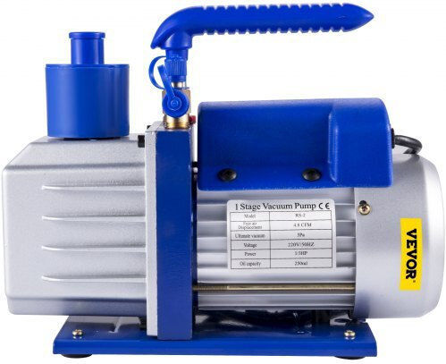 Vevor Αντλία Κενού Ηλεκτρικό 4.8CFM1/3HPZKB3F1V2
