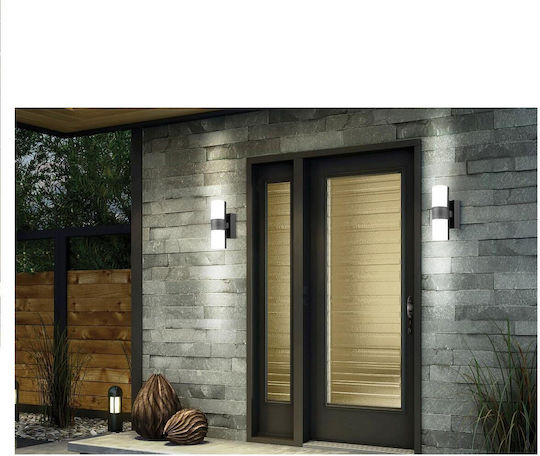 Horoz Electric Iluminat Exterior Montat Pe Perete Led Încorporat 14W 4200K 7.8x24.8cm