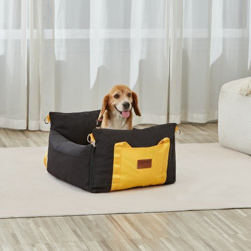 Vevor Waterproof Seat Car for Dog Black
