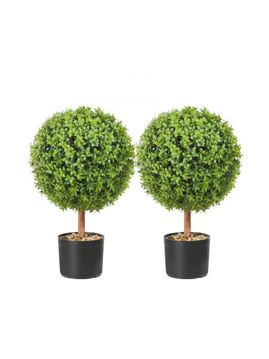 Изкуствено дърво за външно пространство Green 61см 2бр Vevor