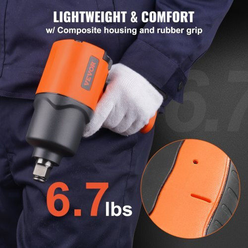 Vevor Cheie Cu Impact Pneumatic 3/4" Cuplu Maxim 224.33kgm