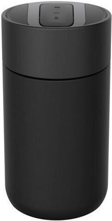 Kambukka Olympus Glas Thermosflasche Rostfreier Stahl 300ml Schwarz mit Mundstück