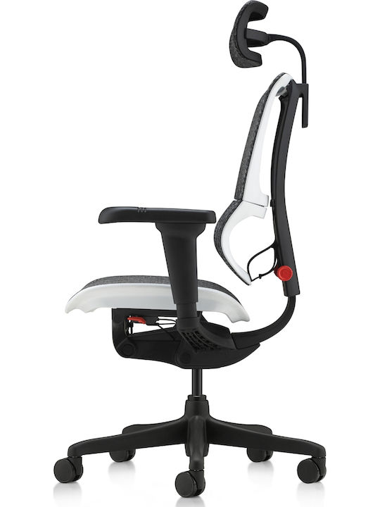 Comfort Workspace Ergohuman Gaming Aurora Gaming Chair with Adjustable Arms Black