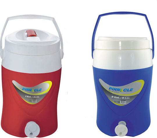 Eval Container with Faucet Thermos Plastic 8lt Blue
