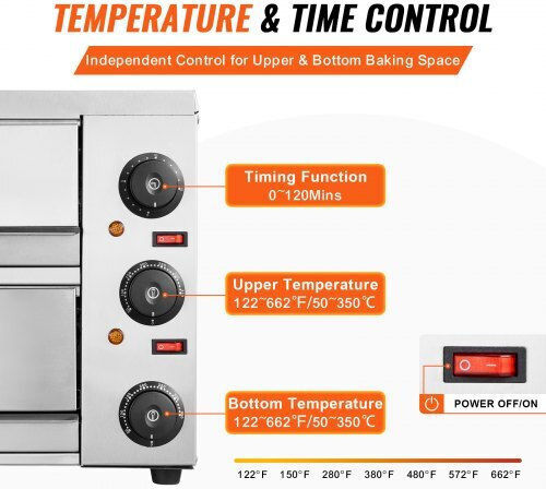Vevor Electric Pizza Oven