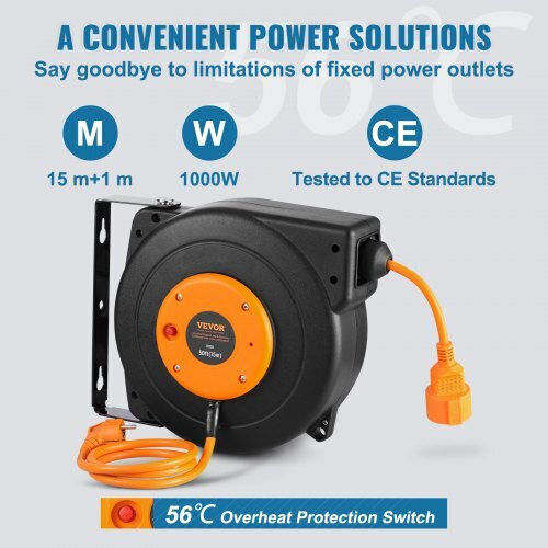 Vevor mit Kabel 15m Schwarz