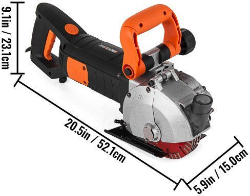 Vevor Electric Cut Off Saw with Diameter 42mm and Speed 6500rpm 4.8kW
