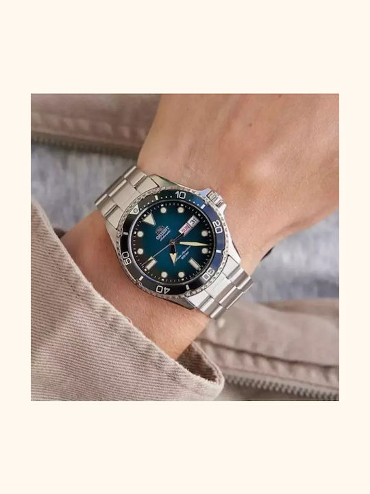 Orient Mako Kamasu Ρολόι Αυτόματο με Μεταλλικό Μπρασελέ Orient Mako Kamasu Ρολόι Αυτόματο με Μεταλλικό Μπρασελέ