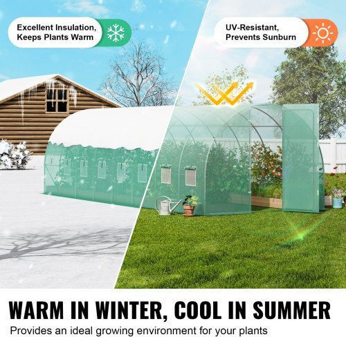 Vevor SDXWS28X10X7PC4TOV0 Greenhouse Tunnel