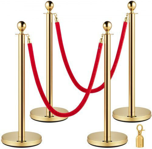 Vevor Safety Barrier Post Gold GLZJS1.5M2GHRS4JTV0