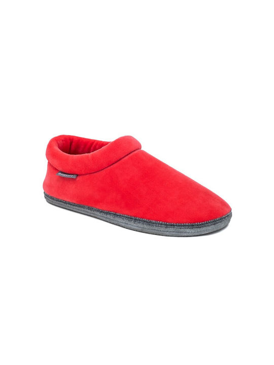 Winter Women's Slippers in Red color