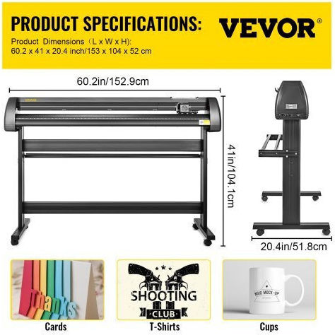 Vevor Büroschneidemaschine 135cm