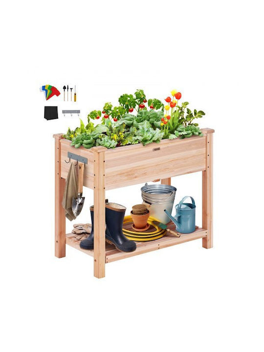 Vevor Topf Hölzernes 86x46x76cm.
