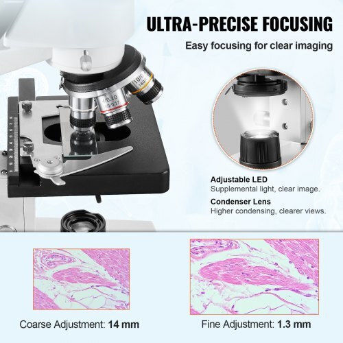 Vevor Biological Educational Binocular Microscope