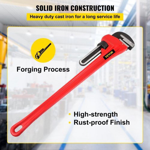 Vevor French Wrench with Adjustable Opening 60mm 200mm