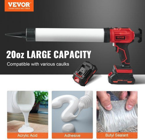 Vevor DDTFQ20ASLDX72S5WV2 Πιστόλι Σιλικόνης