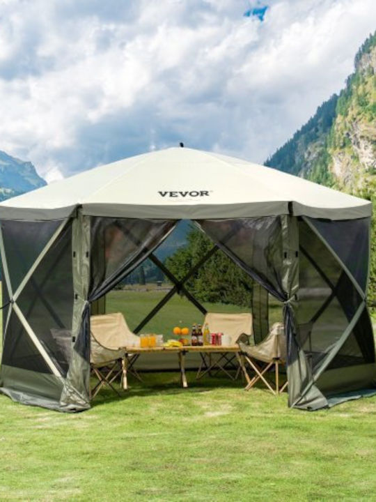 Vevor Tent Terrace with LEDs 11x11m
