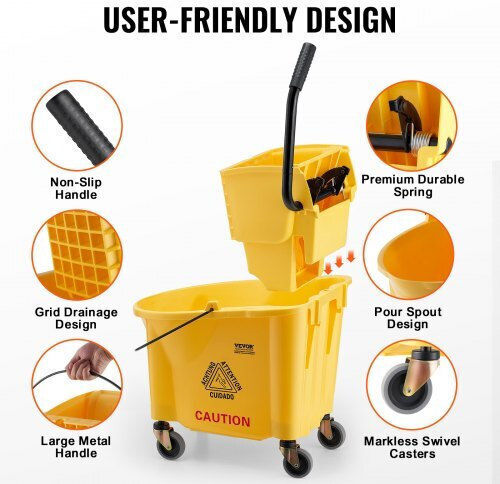 Vevor Cleaning Cart 35lt