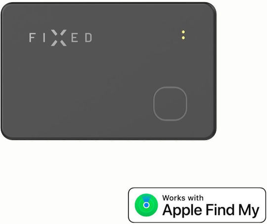 Fixed Tag Card With Find My Support Apple Find My Μαύρο Επαναφορτιζόμενο