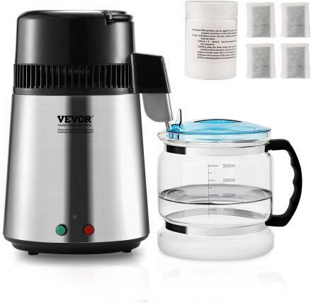 Vevor 4L Water Distiller Stainless Steel Interior Countertop Bxgzlsjys4ld2tk5lv2