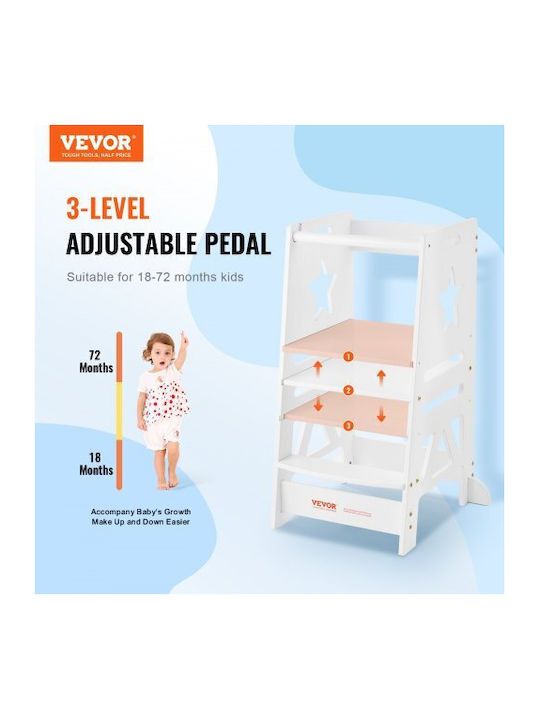 Learning Tower White Vevor