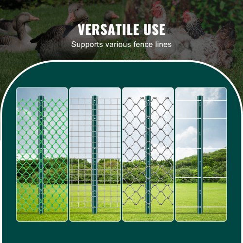 Vevor Garden Fencing Material 10pcs Green