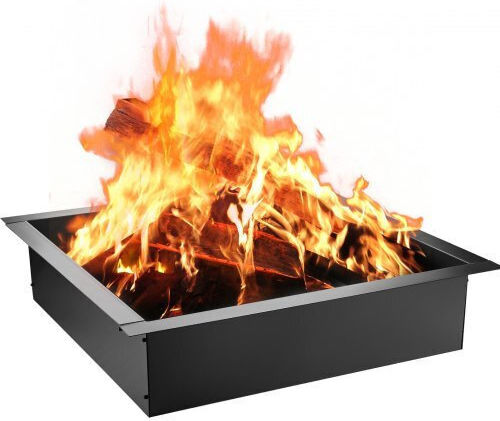 Vevor Fire Pit Ring 36"/30" Diameter 1.5 Mm Tongs Outdoor Tgfxhkhc30x5dqch1v0