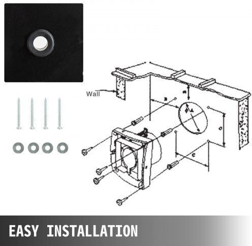 Vevor Industrial Axial Ventilator 300mm