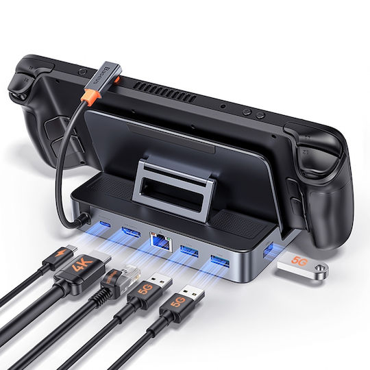 Baseus Gamerx Series Charging Station for Steam Deck Black