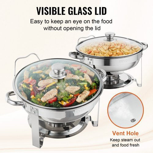 Vevor Aluminum Container Round (2pcs)