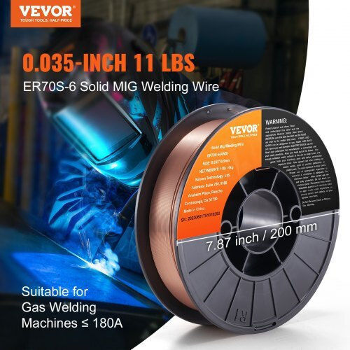 Vevor Welding Wire 0.9mm x 200mm 5kg SXHSJMIGER70SL4EXV0