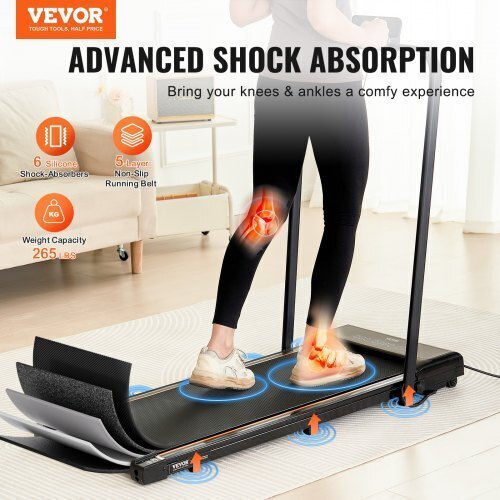 Vevor WalkingPad Ηλεκτρικός Αναδιπλούμενος Διάδρομος Γυμναστικής για Χρήστη έως 120kg