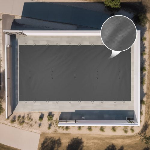 Κάλυμμα Ασφαλείας Πισίνας Vevor 13x26 Ft Χειμερινή Προστασία Yycm4x8mwyms00001v0